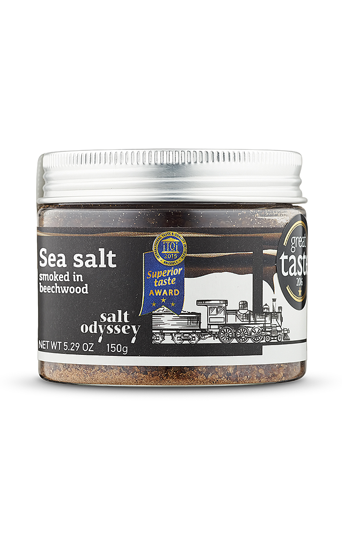 Греческий копченой морской солью 150гр